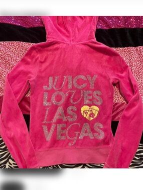Juicy Couture Juicy Loves Las Vegas Rare Jacket